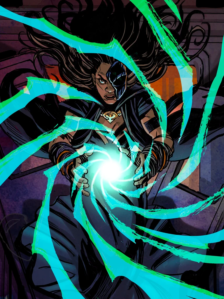 Mother May Eye card art