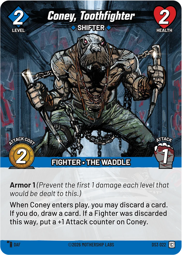 Coney, Toothfighter