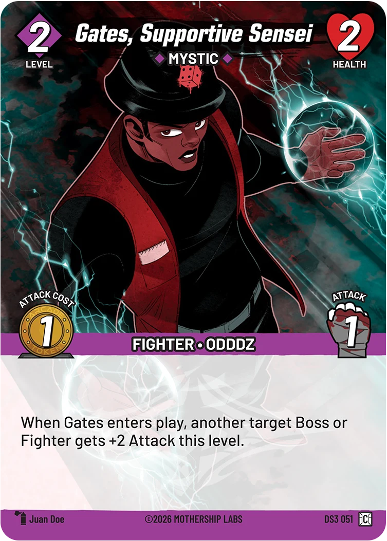 Gates, Supportive Sensei