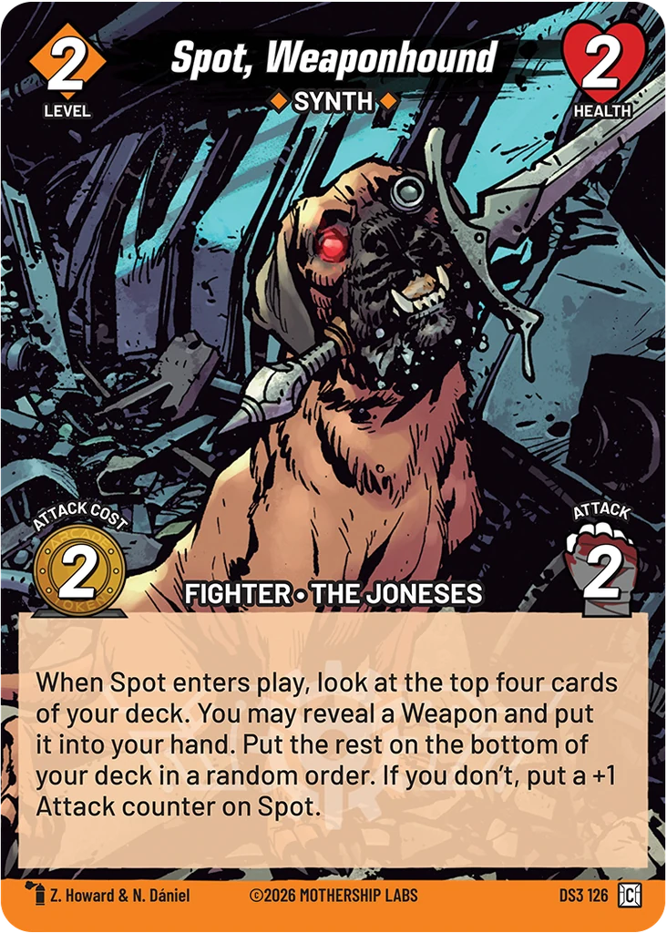 Spot, Weaponhound
