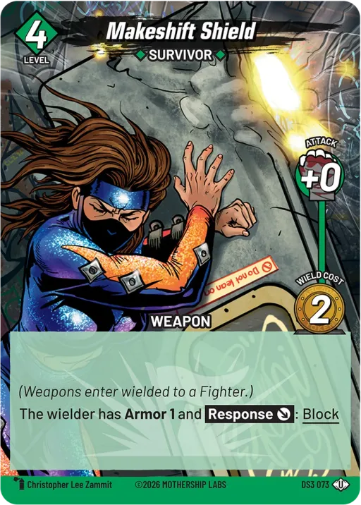 Makeshift Shield — Founder's Edition