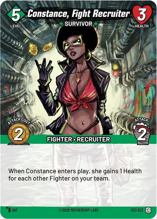 Constance, Fight Recruiter