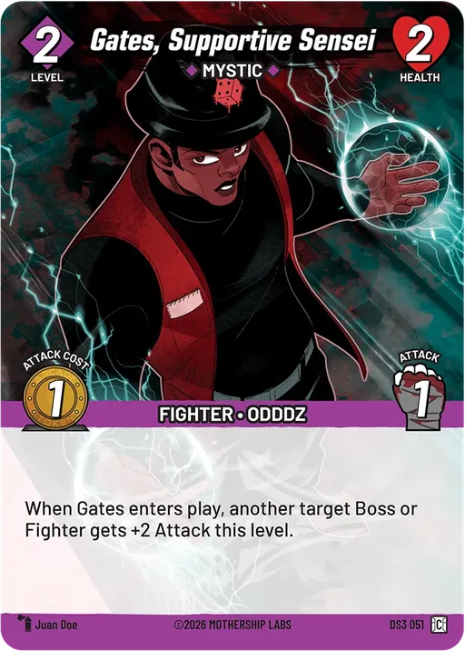 Gates, Supportive Sensei