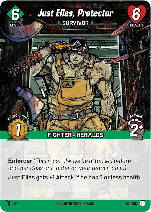 Just Elias, Protector