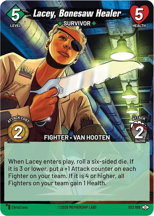 Lacey, Bonesaw Healer