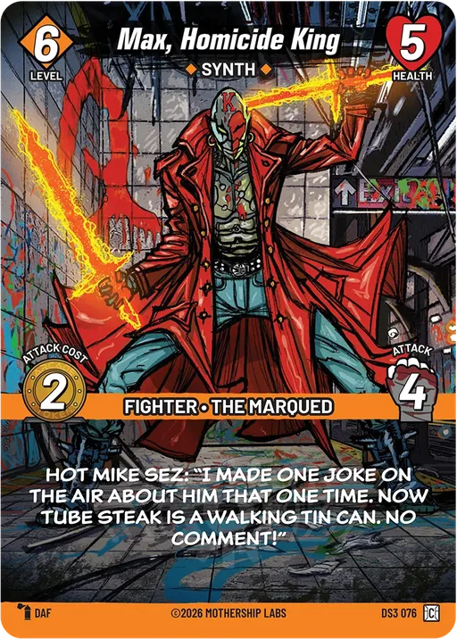 Max, Homicide King