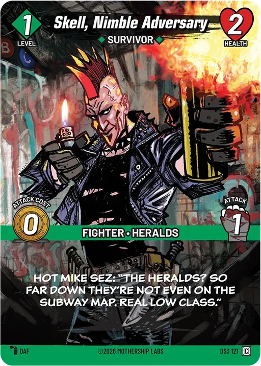 Skell, Nimble Adversary