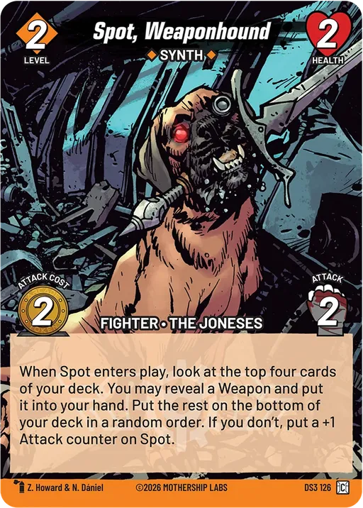 Spot, Weaponhound